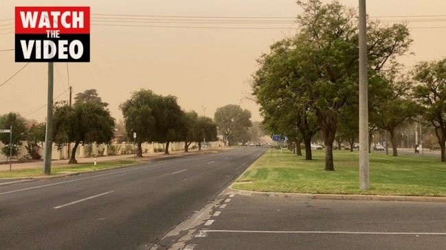 Mildura dust storm