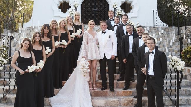 Karl Stefanovic and Jasmine Yarbrough tied the knot in Cabo over the weekend.