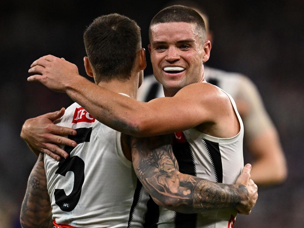 The Pies picked up a big win in Perth. Picture: Daniel Carson/AFL Photos via Getty Images