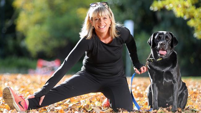 Bridget Duclos has given up drinking entirely and not had a drink for three months. Picture: Alex Coppel
