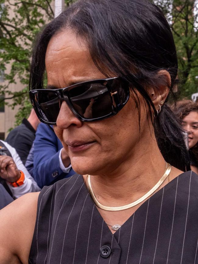 Capricorn Clark leaves after testifying in the Sean 