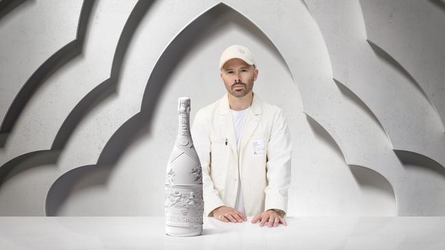 Artist Daniel Arsham’s limited-edition creation for Moët &amp; Chandon.