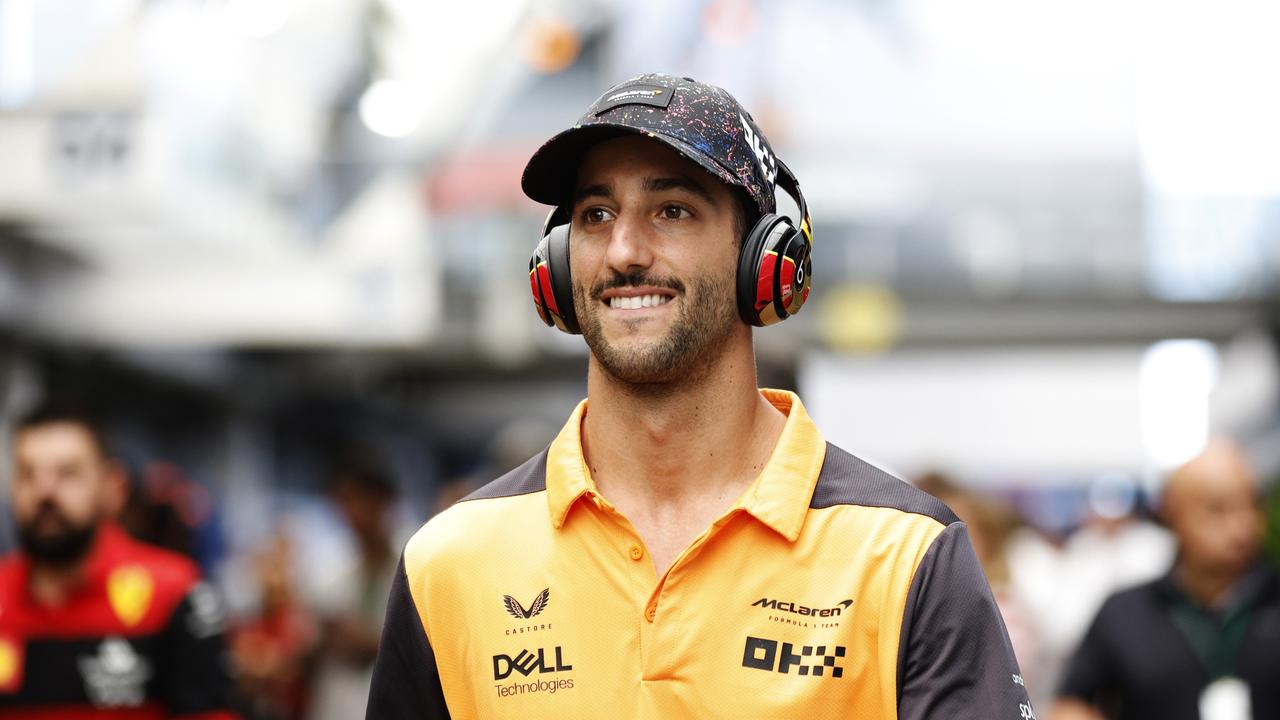 Ricciardo is at peace. Photo by Jared C. Tilton/Getty Images