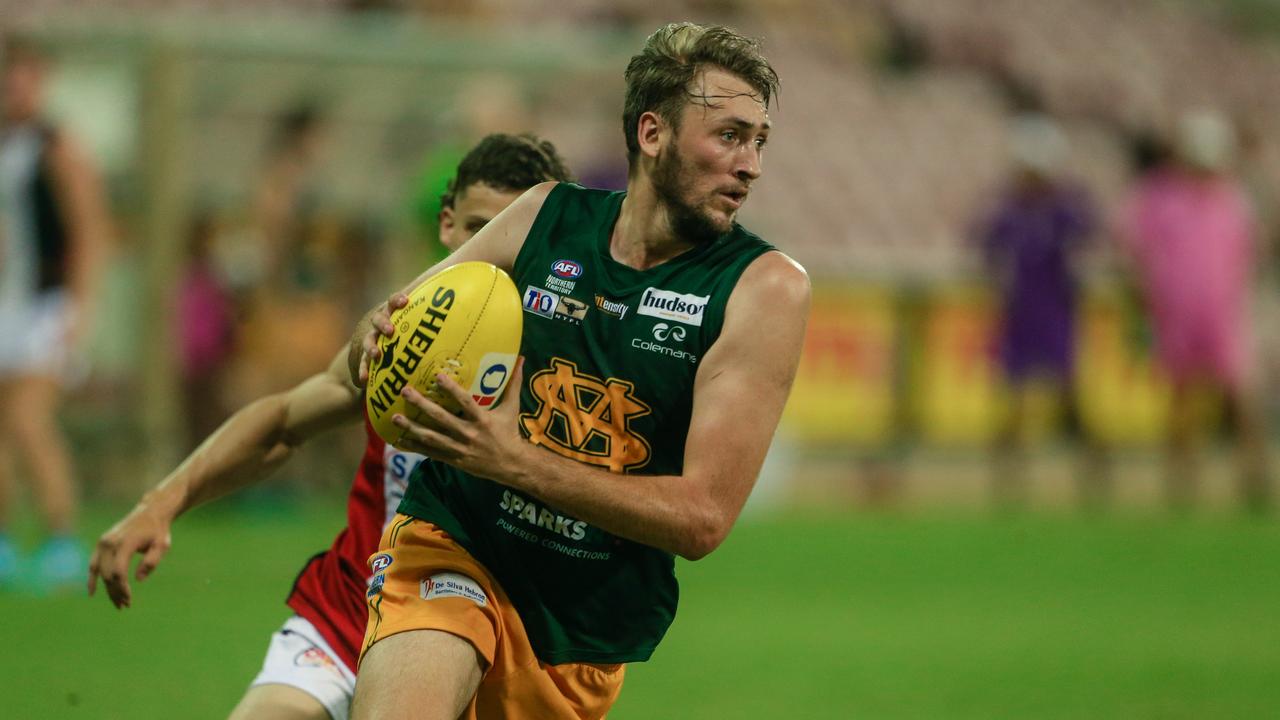 Matthew Green has been a standout for the St Mary’s defence. Picture: Glenn Campbell