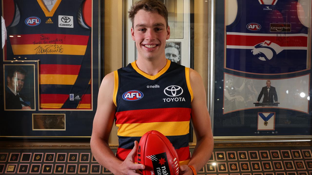 Adelaide was never going to pass up emerging star Riley Thilthorpe. Picture: Daniel Kalisz/Getty Images