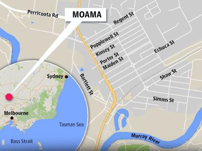 A five-year-old boy’s body was found round 11.35 this morning by police divers who scoured the rivers, near Moama in southern New South Wales.