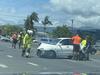 City traffic delays following crash