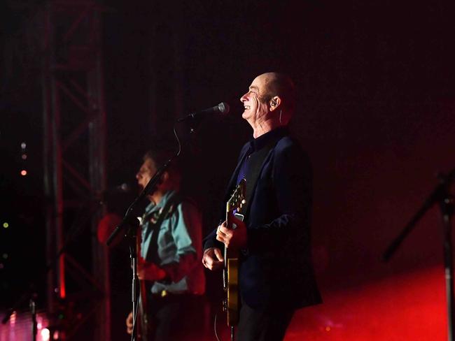 Hoodoo Gurus perform main stage at Gympie Music Muster. Picture: Patrick Woods.