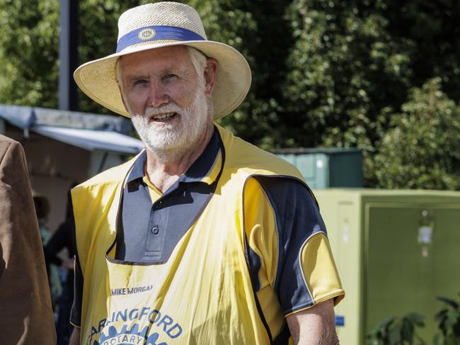 Mike Morgan, chair of the Carlingford rotary club. Picture: John Fotiadis