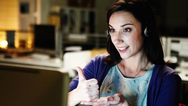 Monica (Erin James) in a scene from THE LITTLE DEATH, directed by Josh Lawson.In cinemas September 25, 2014.An Entertainment One Films release.For more information contact rbraye@entonegroup.com