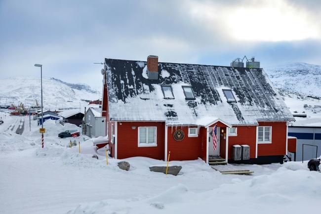 The US consulate in Nuuk, Greenland