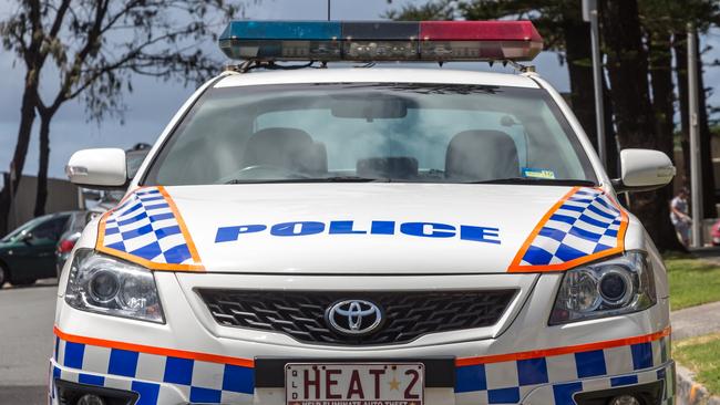 Police were called to a Pimpama street at about 8pm on Sunday 