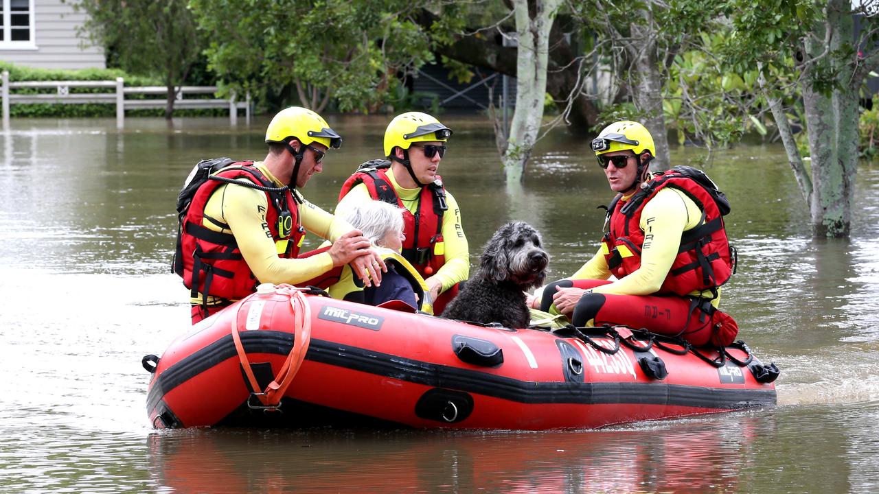 Emergency services volunteers were out in force during the recent floods in Queensland and NSW. Picture: Steve Pohlner