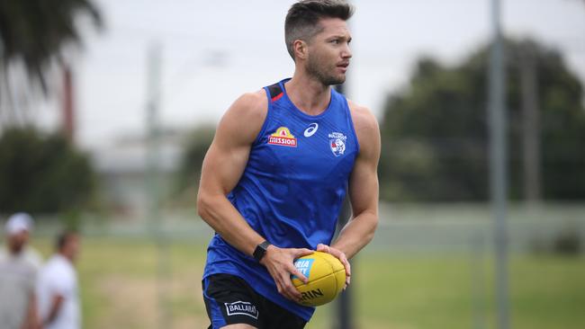 Stefan Martin won’t make his return for the Bulldogs against Essendon. Picture: Western Bulldogs