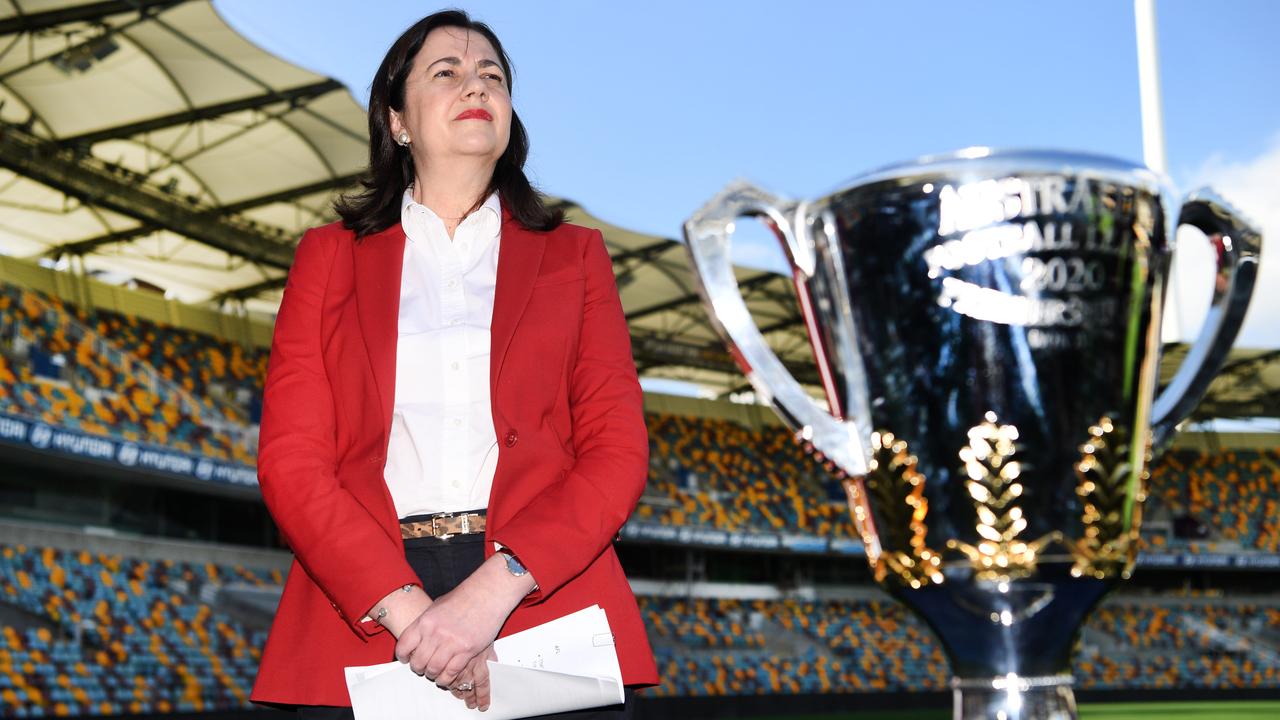 Queensland Premier Annastacia Palaszczuk is not happy. Picture: NCA NewWire / Dan Peled