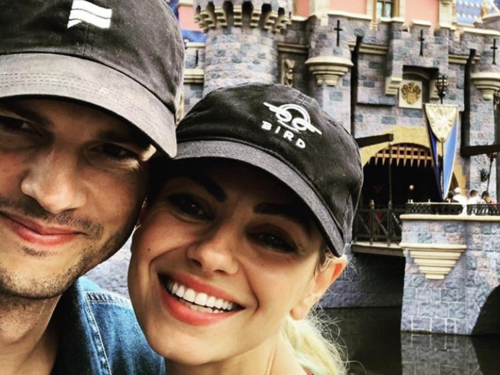 Ashton Kutcher and Mila Kunis made a similar confession while chatting to Kristen’s husband Dax Shepard’s podcast. Picture: Instagram