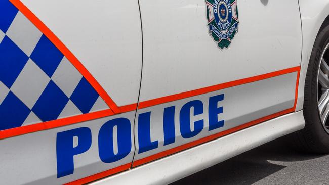 A police vehicle has been reportedly rammed by a stolen vehicle in Mount Louisa.