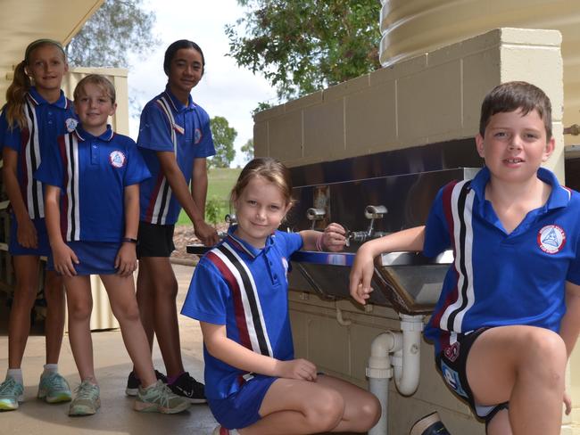 Students at Mundubbera State School will help implement a wastewater recycling program after receiving a Woolworth's Junior Landcare grant.