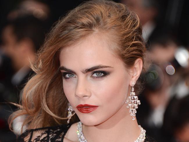 Eyebrow treatments have been increasing in popularity since Cara Delevingne burst on the scene. Picture: George Pimentel