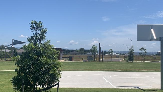 Behind the new district park in Wollongbar is a block of land owned by Ballina Shire Council which was earmarked for a possible social housing pilot project, but this has yet to be released to open tender. Picture: Liana Boss