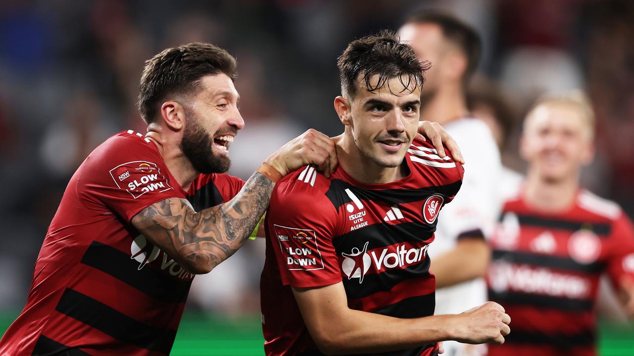 Wanderers star Nicolas Milanovic was named Johnny Warren Medal winner. Picture: Getty Images