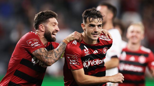 Wanderers star Nicolas Milanovic was named Johnny Warren Medal winner. Picture: Getty Images