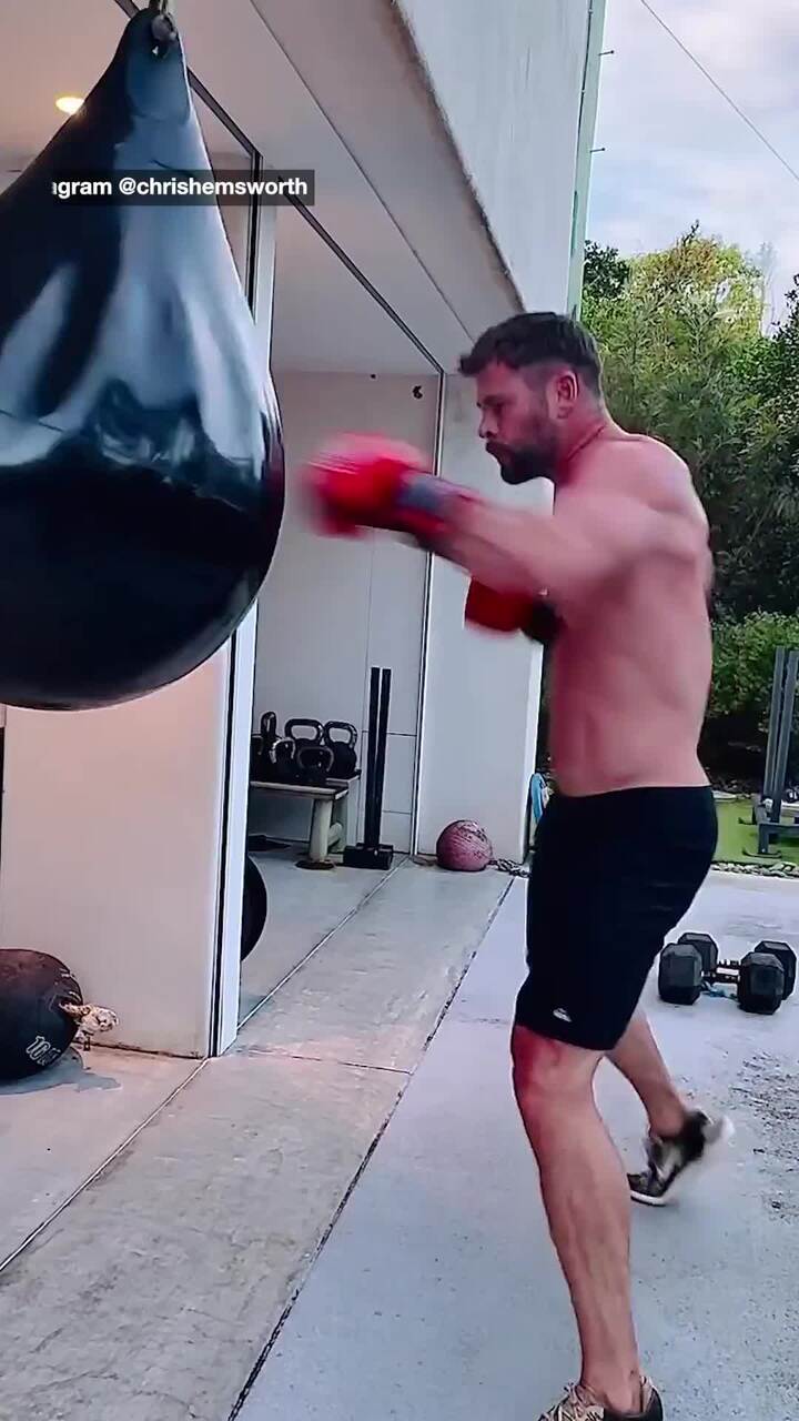 Chris Hemsworth's intense Marvel prep