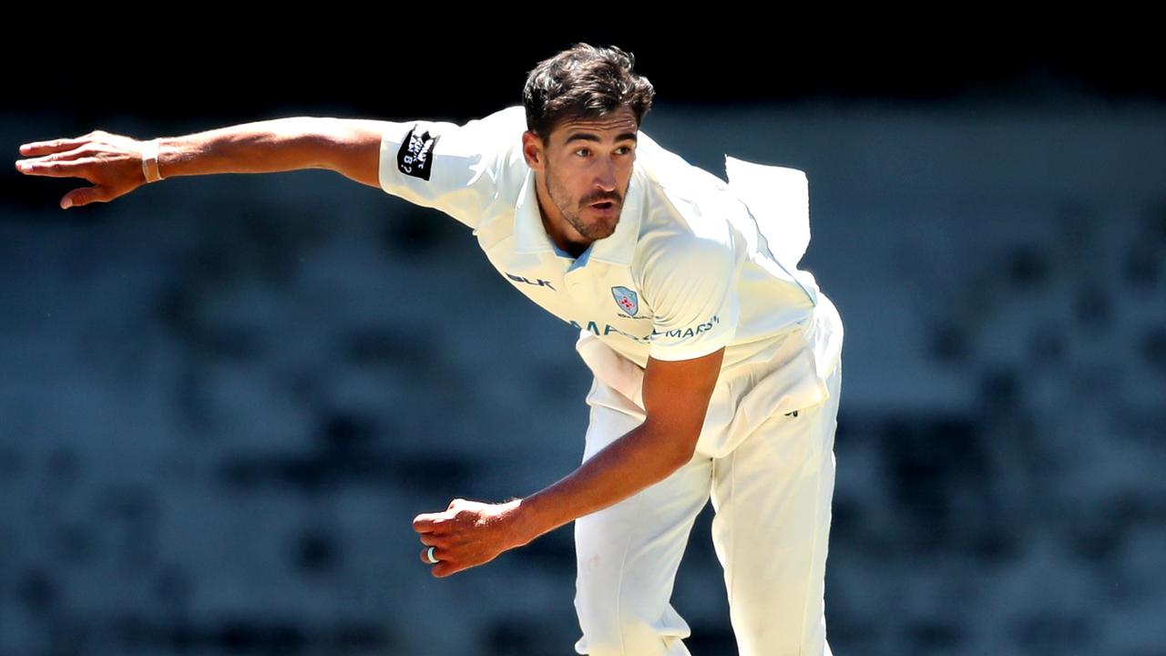 Mitchell Starc returns to the Sheffield Shield this week.