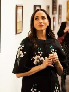 Meghan Markle at an art event in Los Angeles. Picture: Instagram