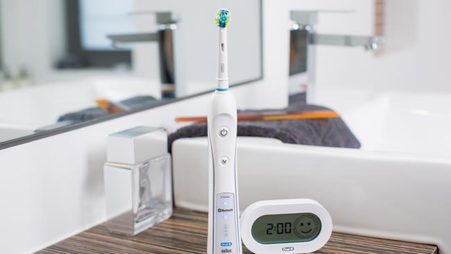 The Oral-B Pro 5000 is a Bluetooth-equipped electric toothbrush that delivers personalised toothbrushing advice.