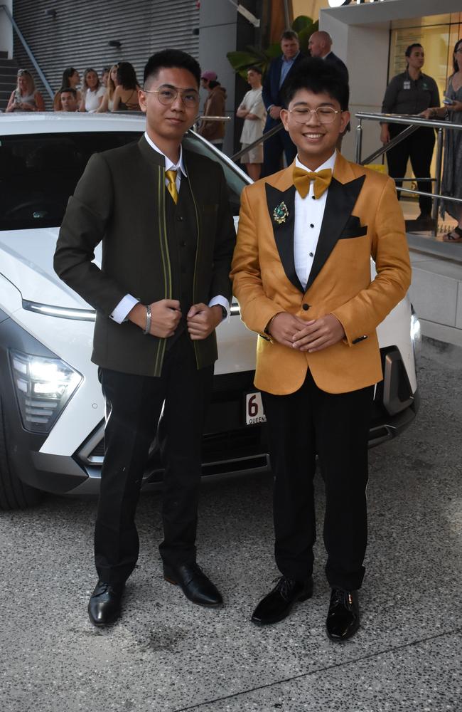 Arrivals at the Beerwah State High School Formal held at Maroochy RSL on November 14, 2024. Picture: Sam Turner