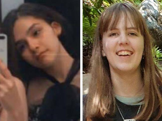 Two schoolgirls are missing from Sydney's south-west. Picture: NSW Police Force via NCA NewsWire