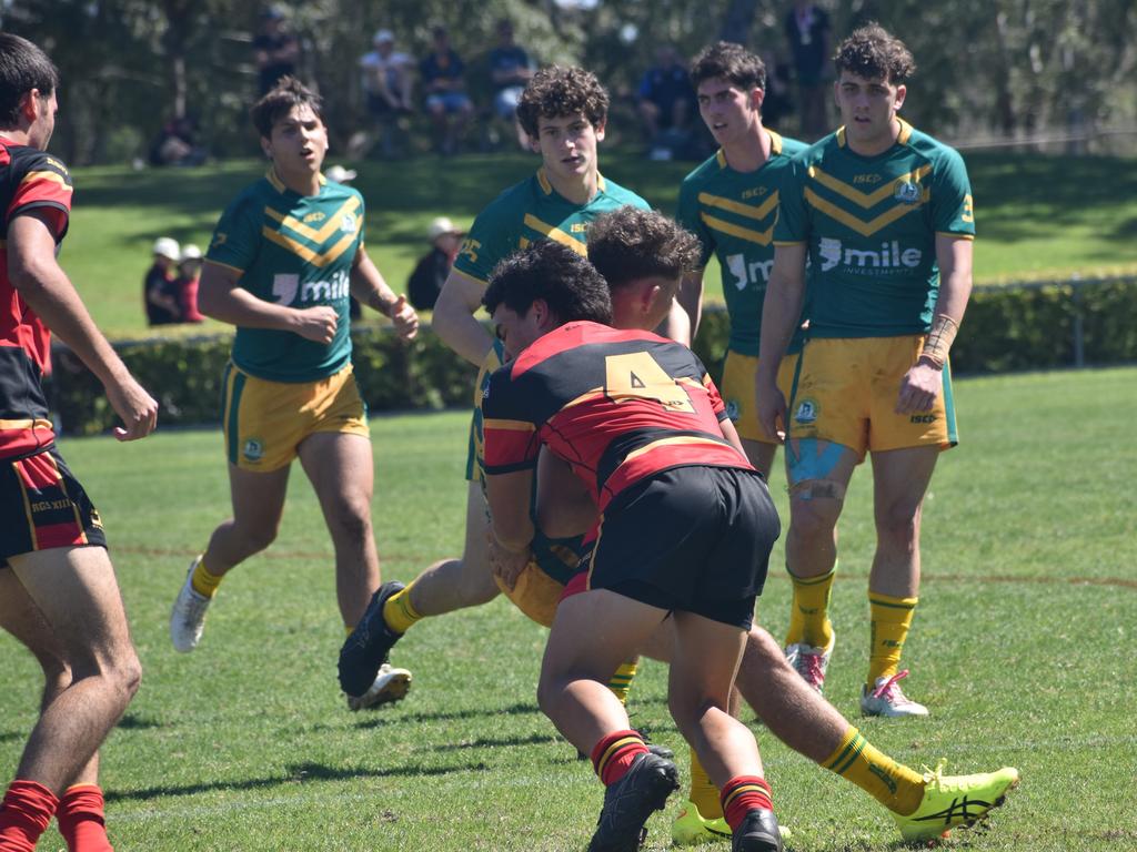 Dolphins Cup grand final, St Brendan’s College versus Rockhampton Grammar School, at Rugby Park on August 16, 2024.