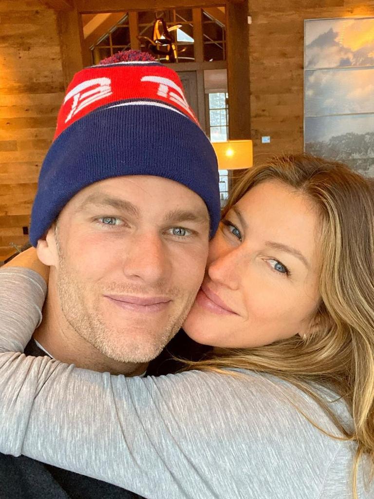 Tom Brady with his ex, model Gisele Bündchen.