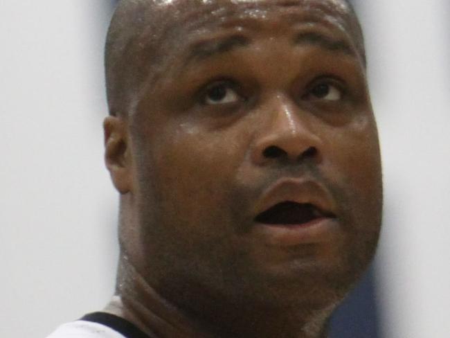 SOUTH PADRE ISLAND, TX - JANUARY 11: Antoine Walker #24 of the Idaho Stampede reacts to a play against the Erie Bayhawks during the 2011 NBA D-League Showcase on January 11, 2011 at the South Padre Island Convention Center in South Padre Island, Texas. NOTE TO USER: User expressly acknowledges and agrees that, by downloading and/or using this photograph, user is consenting to the terms and conditions of the Getty Images License Agreement. Mandatory Copyright Notice: Copyright 2011 NBAE (Photo by Chris Covatta/NBAE via Getty Images)