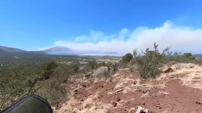 Coconino County Orders Evacuations As Arizona Wildfires Grow | News.com ...