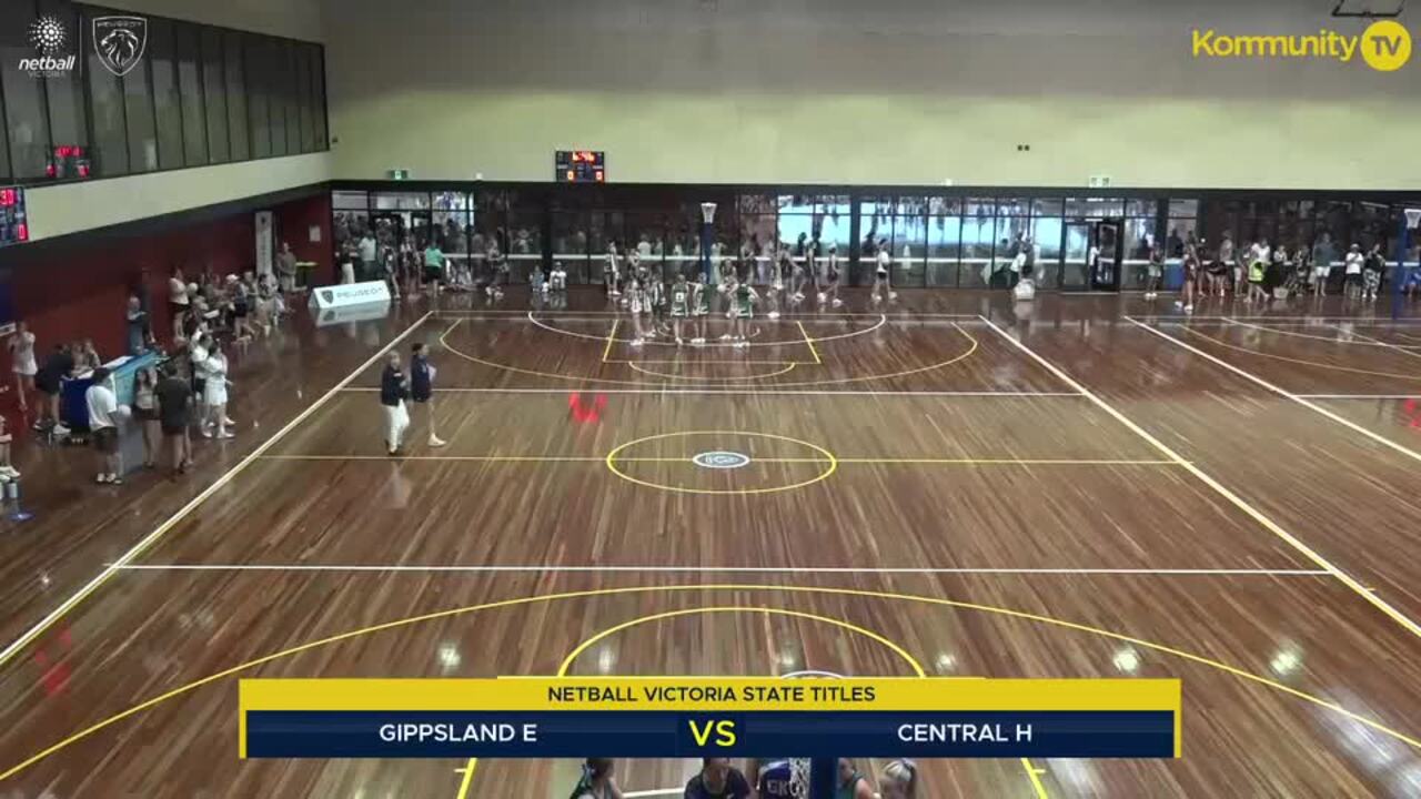 Replay: East Gippsland v Central Highlands (15&U)—2025 Netball Victoria State Titles Day 2