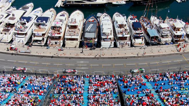 The Monaco Grand Prix takes place in a spectacular setting. Picture: Alamy