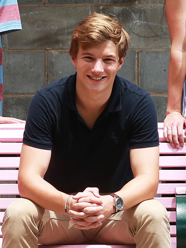 Luke Waldie, 17, hopes to study medicine or a health-related course at university. Picture: AAP/Claudia Baxter