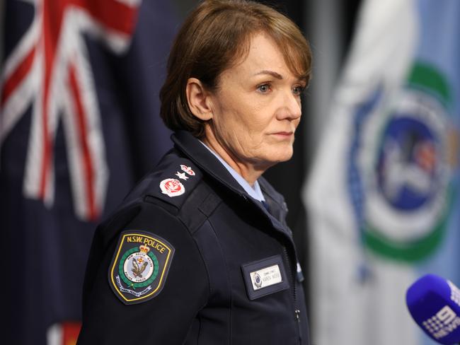 NSW Police Commissioner Karen Webb Picture: Damian Shaw