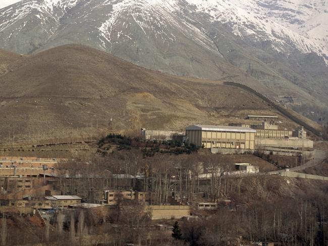 Evin prison in Tehran, Iran, and the Elburs mountains. Picture: Ulrich Baumgarten/Getty