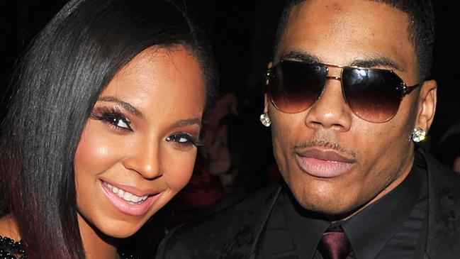 Ashanti and Nelly. Picture: Theo Wargo/Getty