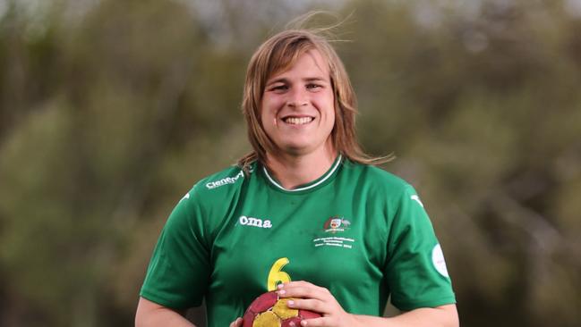 Hannah Mouncey has been blocked from playing AFLW. Picture: Ray Strange.