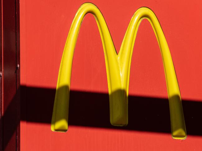 SYDNEY, AUSTRALIA - NewsWire Photos August 26, 2021: A general view of a McDonalds restaurant in Bondi Beach, Sydney. Picture: NCA NewsWire / James Gourley