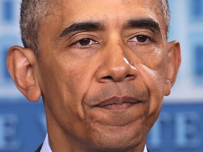 WASHINGTON, DC - JUNE 12: U.S. President Barack Obama makes a statement regarding the Orlando mass shooting on June 12, 2016 in Washington, DC. At least 50 people were killed and 53 were injured after suspected gunman Omar Mateen opened fire in a gay nightclub in Orlando, Florida. Alex Wong/Getty Images/AFP == FOR NEWSPAPERS, INTERNET, TELCOS & TELEVISION USE ONLY ==