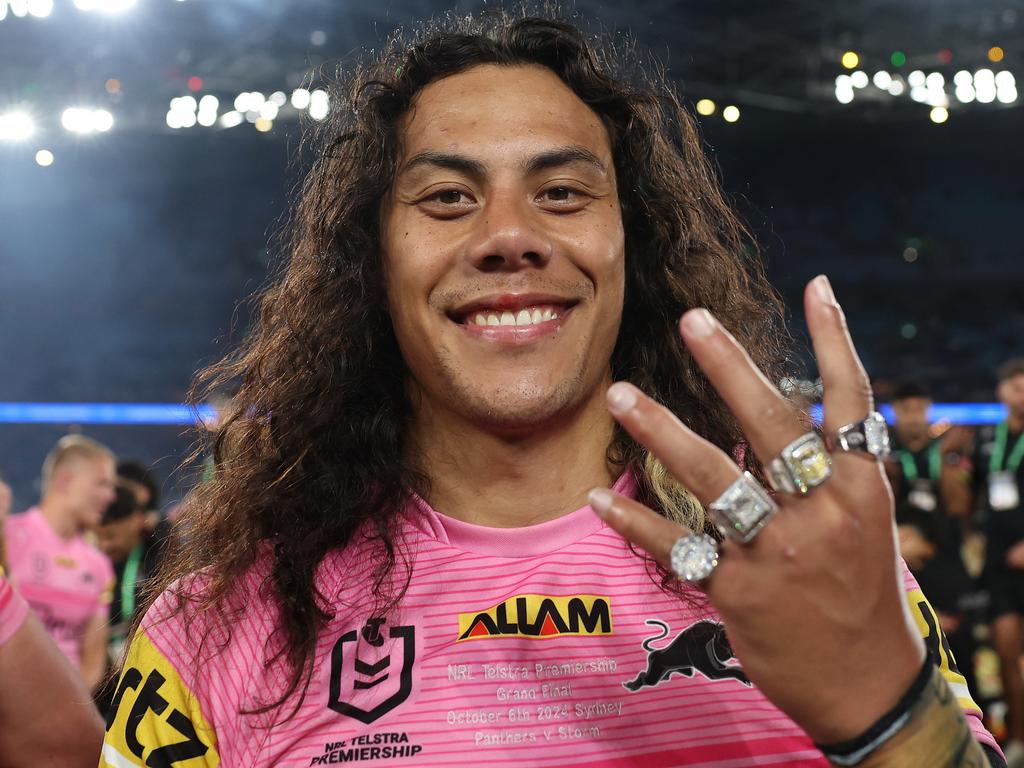 Jarome Luai wants to take the Panthers’ winning mentality to Concord. Picture: Cameron Spencer/Getty Images