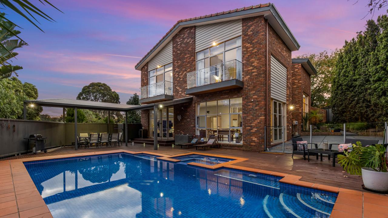 7 Peartree Court, Doncaster East, sold $2,051,000 recently — but the suburb’s average 1.4% increase after a rate cut could add more than $28,000 to that figure.