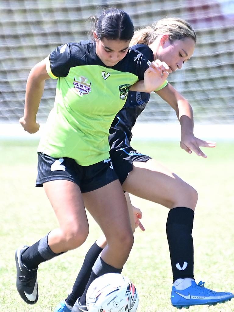 Queensland Indigenous Football's First Nations Indigenous Football Cup Thursday November 2, 2023. Picture, John Gass