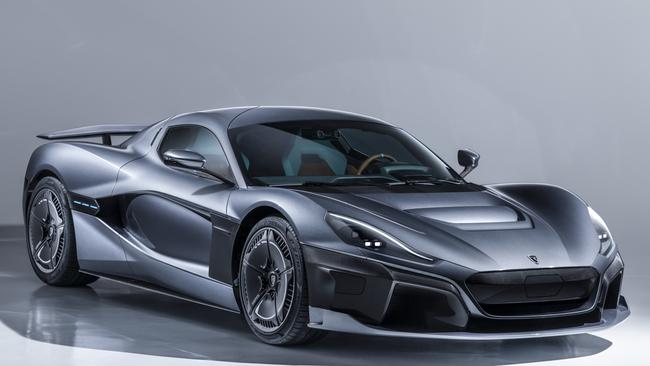 The Rimac C_Two claimed blistering performance numbers at the 2018 Geneva motor show. Pic: Supplied.