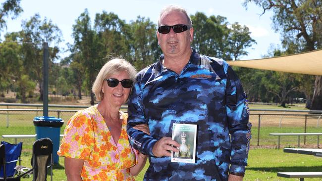 ALEXANDRA, AUSTRALIA - MARCH 16 2024 Lorrie and Greg Atar attend the 2024 Alexandra Picnic Cup Picture: Brendan Beckett